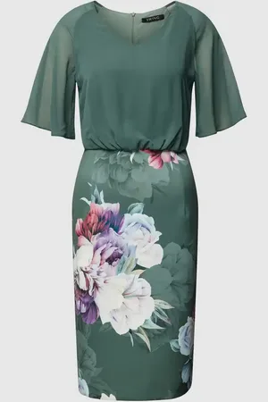 Swing Cocktailkleid mit V-Ausschnitt in , Größe 36