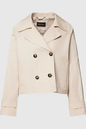 More & More Cropped Jacke mit Reverskragen in , Größe 46