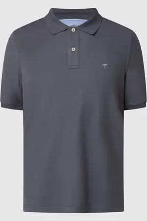 Fynch-Hatton Regular Fit Poloshirt mit Label-Stitching in , Größe S