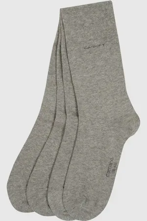 Camano Socken im unifarbenen Design im 4er-Pack in , Größe 39-42