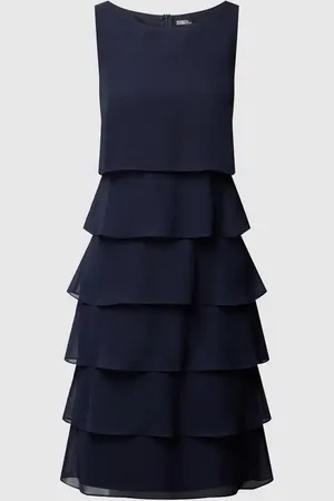 Vera Mont Cocktailkleid aus Chiffon im Stufen-Look in , Größe 36