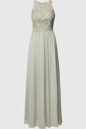 Laona Abendkleid mit floralen Stickereien und Zierbesatz in , Größe 34