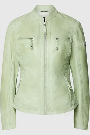 Cabrini Lederjacke mit Reißverschluss in , Größe 38