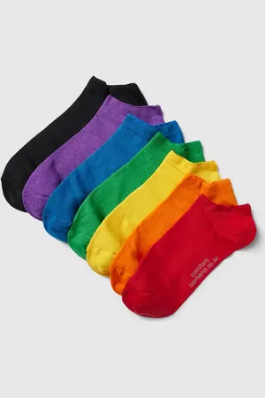 Camano Sneakersocken mit Rippenbündchen im 7er-Pack in , Größe 39-42