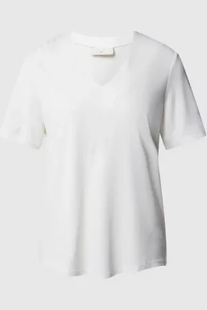 Freequent T-Shirt mit V-Ausschnitt in , Größe XS