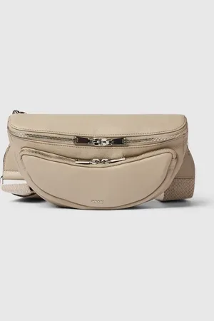 Abro+ Gürteltasche aus Leder mit Label-Schriftzug Modell 