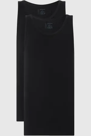 Schiesser Tanktop mit Rundhalsausschnitt im 2er-Pack in , Größe S