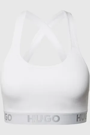 HUGO BOSS Bustier mit Logo-Bund in , Größe XS