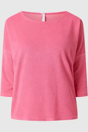 LOUIS & LOUISA Shirt aus Frottee mit überschnittenen Schultern in , Größe XS