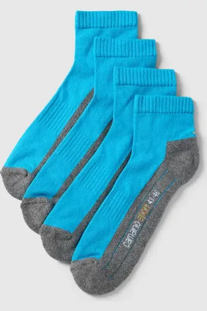 Camano Socken mit Label-Print im 4er-Pack in , Größe 43-46
