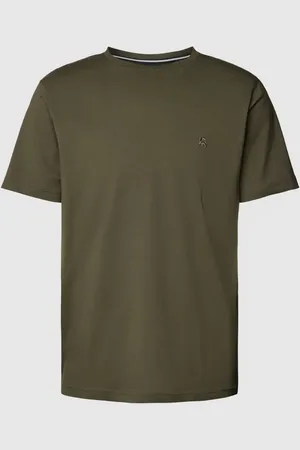 Lerros T-Shirt mit Logo-Stitching in , Größe L