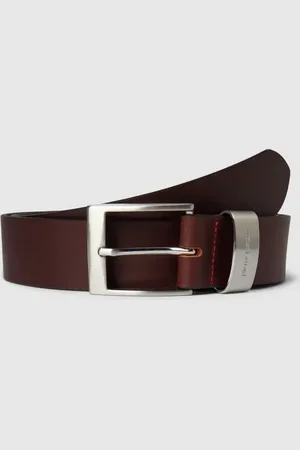 Pierre Cardin Ledergürtel mit matter Schließe in , Größe 95