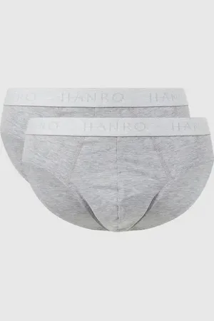 Hanro Slip mit Label-Details im 2er-Pack in , Größe S