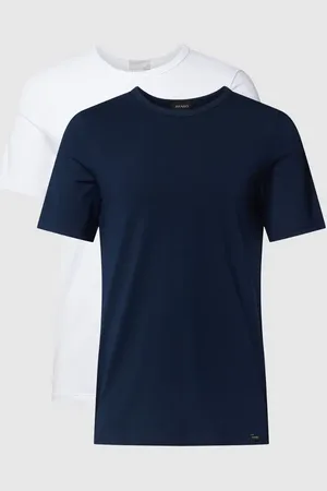 Hanro T-Shirt mit Label-Detail im 2er-Pack Modell 