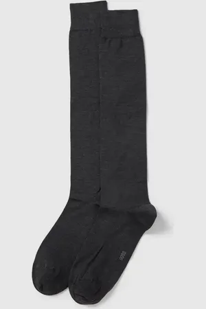 HUGO BOSS Socken mit geripptem Abschluss im 2er-Pack in , Größe 39-42