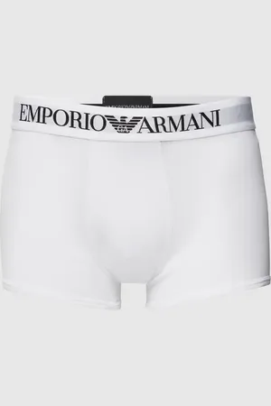 Emporio Armani Trunks mit Logo-Bund in , Größe S