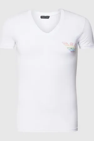 Emporio Armani T-Shirt mit V-Ausschnitt Modell 