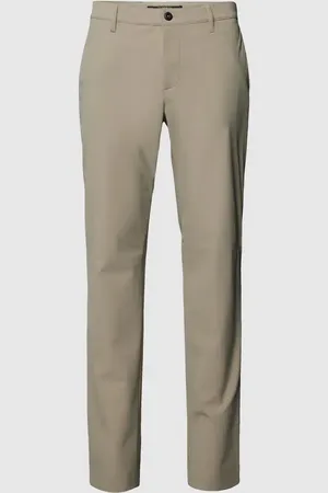 Alberto Slim Fit Hose mit Eingrifftaschen in , Größe 32/30