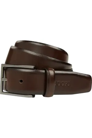 JOOP! Ledergürtel mit Label-Prägung in , Größe 85
