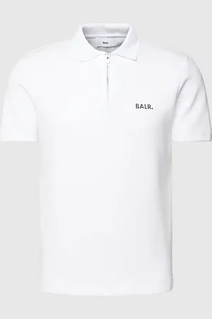 BALR. Regular Fit Poloshirt mit Reißverschluss in , Größe XXL