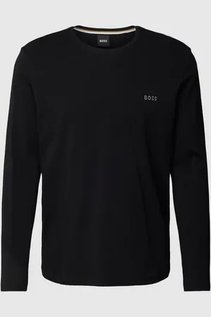 HUGO BOSS Longsleeve mit Label-Stitching Modell 