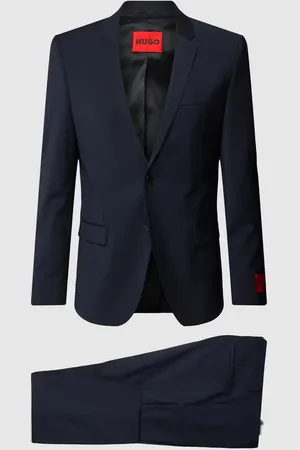 HUGO BOSS Extra Slim Fit Anzug aus Schurwoll-Mix Modell 