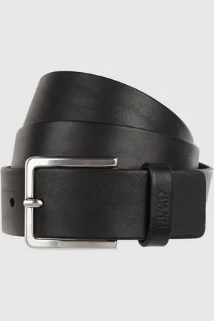 HUGO BOSS Ledergürtel mit Dornschließe in , Größe 85