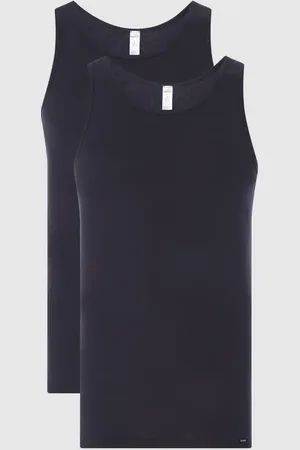 Skiny Tanktop aus Baumwolle im 2er-Pack in , Größe XL
