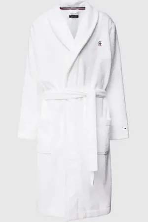 Tommy Hilfiger Bademantel mit Label-Stitching Modell 