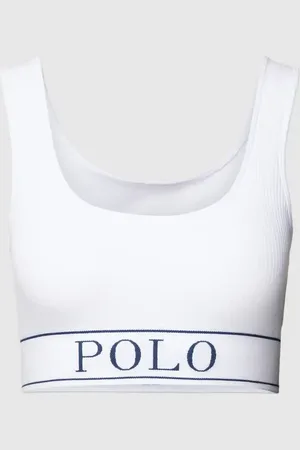 Ralph Lauren Sport-BH mit elastischem Logo-Bund in , Größe XL