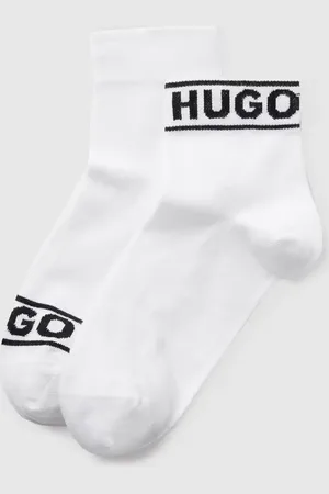 HUGO BOSS Socken mit Label-Print im 2er-Pack in , Größe 35-38