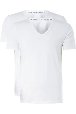 Calvin Klein T-Shirts mit V-Ausschnitt - 2er-Pack in , Größe XL
