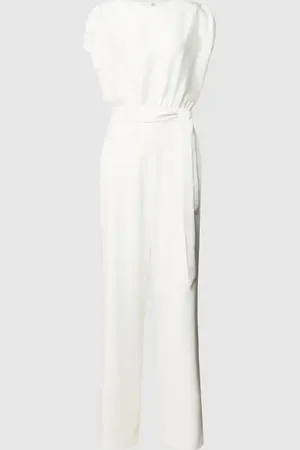 Swing Jumpsuit mit Taillengürtel in , Größe 42