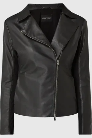 Emporio Armani Lederjacke aus Lammleder in , Größe 42
