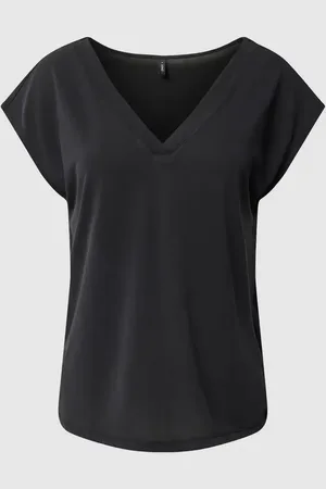 ONLY T-Shirt mit V-Ausschnitt Modell 