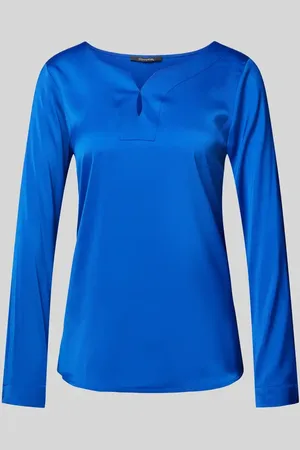 Comma, Bluse mit Tunikakragen in , Größe 36
