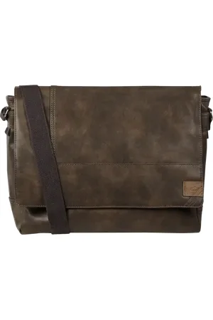 Camel Active Messenger Bag in Leder-Optik in , Größe 1