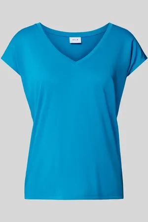 VILA T-Shirt mit tiefem V-Ausschnitt Modell 