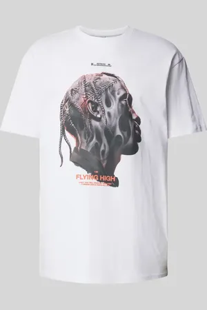 Mister Tee T-Shirt mit Motiv- und Statement-Print Modell 