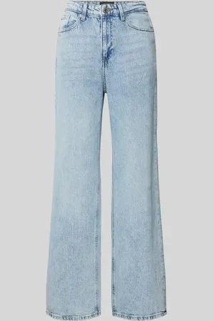 VERO MODA Wide Fit Jeans mit Knopfverschluss Modell 