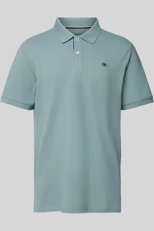 TOM TAILOR Regular Fit Poloshirt mit Logo-Stitching in , Größe S