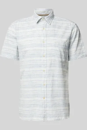 Camel Active Slim Fit Freizeithemd mit Streifenmuster in , Größe XL