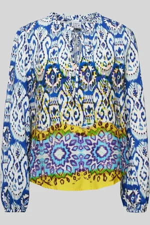 Emily van den Bergh Bluse aus Viskose im Batik-Look in , Größe 36