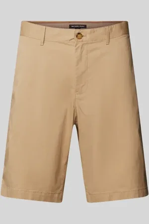 Michael Kors Regular Fit Shorts mit Gürtelschlaufen in , Größe 31