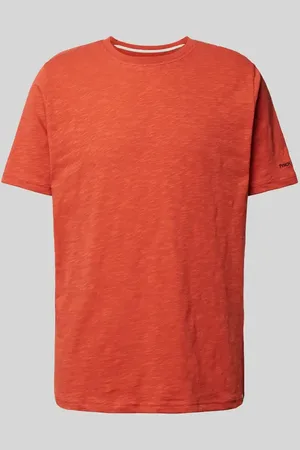 Fynch-Hatton T-Shirt mit Logo-Stitching in , Größe S