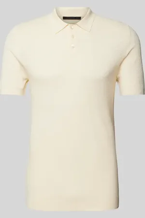 Drykorn Slim Fit Poloshirt mit Strukturmuster Modell 