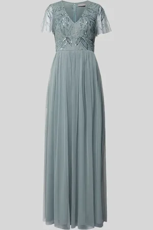 Christian Berg Abendkleid mit Paillettenbesatz in , Größe 36