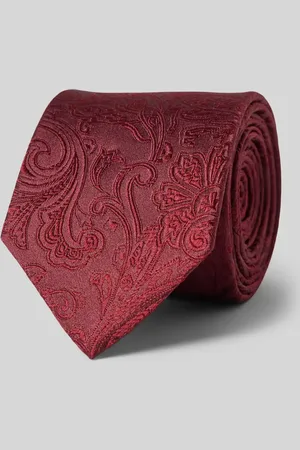 Olymp Seidenkrawatte mit Motiv-Stitching in , Größe 1