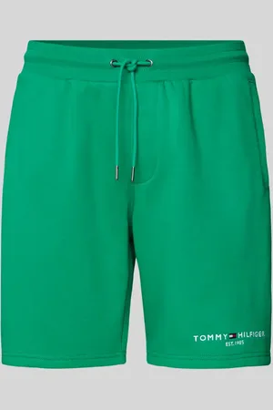 Tommy Hilfiger Regular Fit Sweatshorts mit Label-Stitching in , Größe S