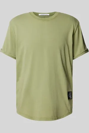 Calvin Klein T-Shirt mit Label-Badge in , Größe S